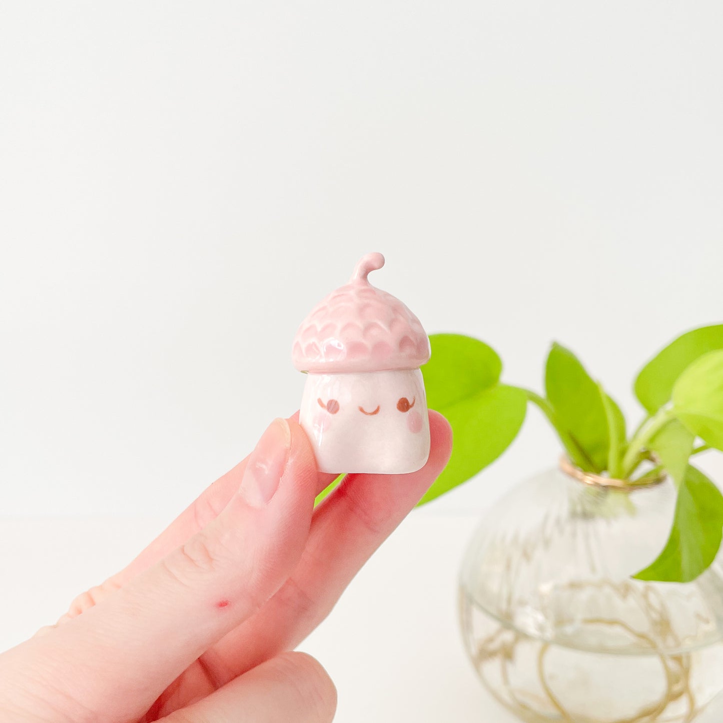 Pink Acorn Desk Pal