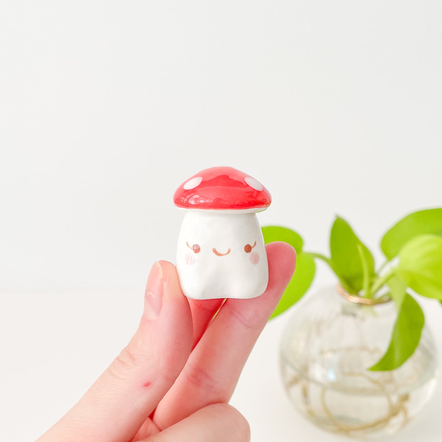 Red Mushroom Desk Pal