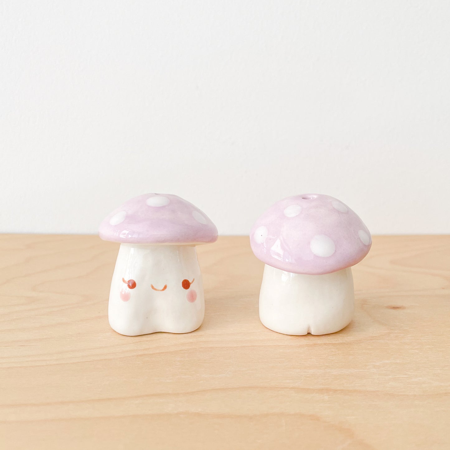 Lilac Mushroom Mini Vase