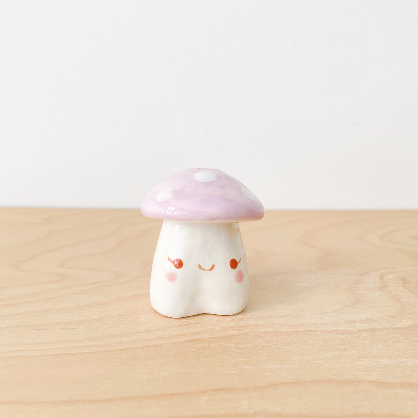 Lilac Mushroom Mini Vase