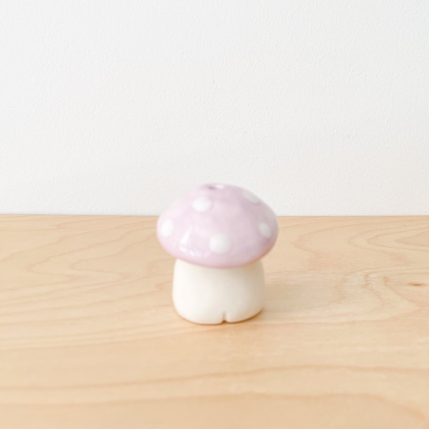 Lilac Mushroom Mini Vase