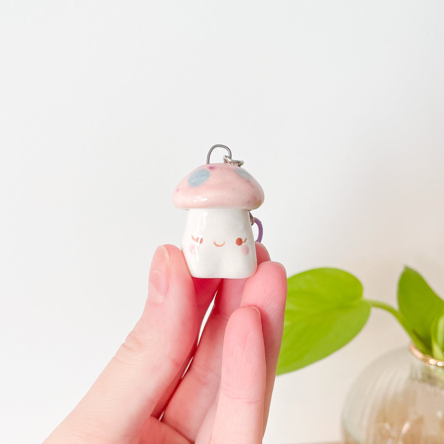 Enchanted Mushroom Key Chain