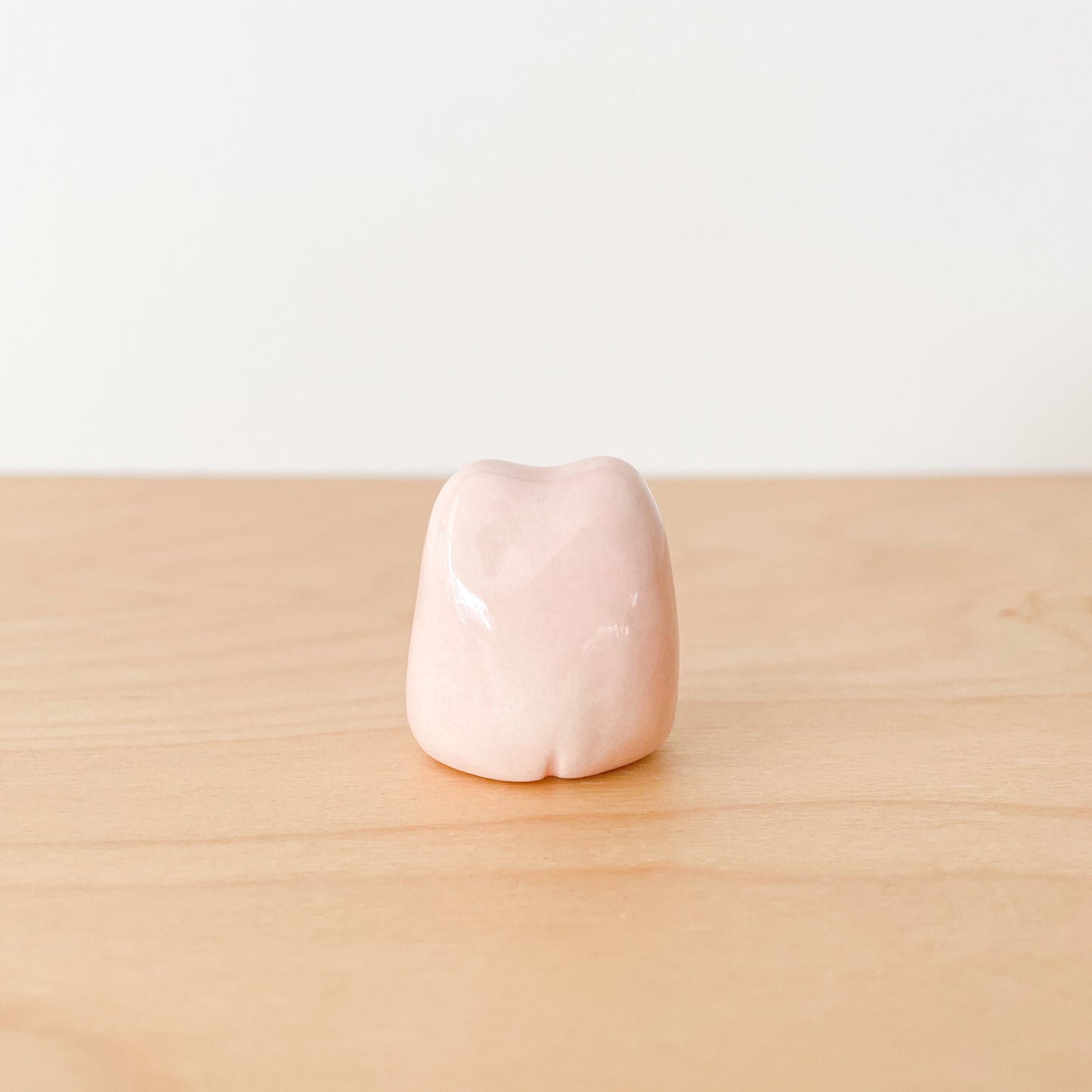 Pink Flower Frog Desk Pal