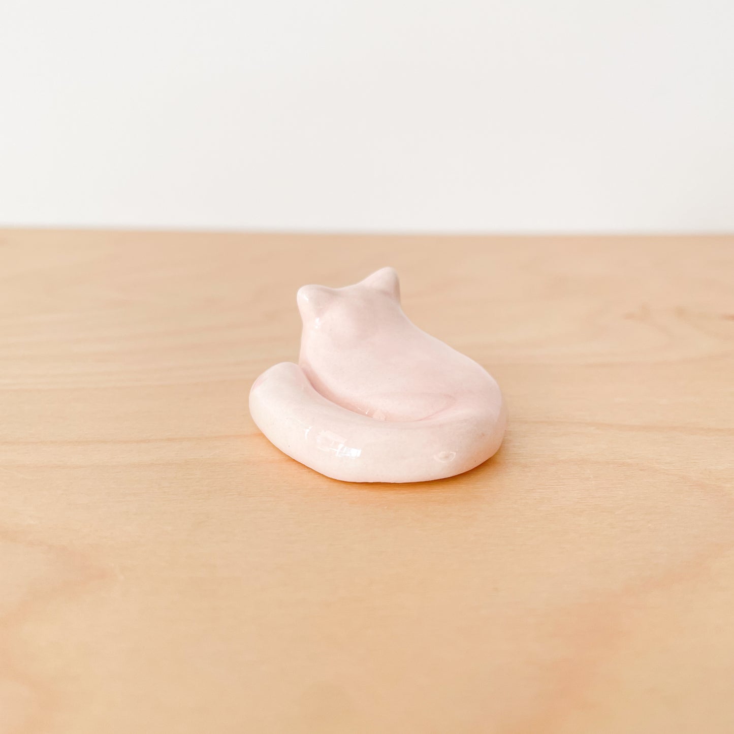 Pink Sleepy Cat Desk Pal