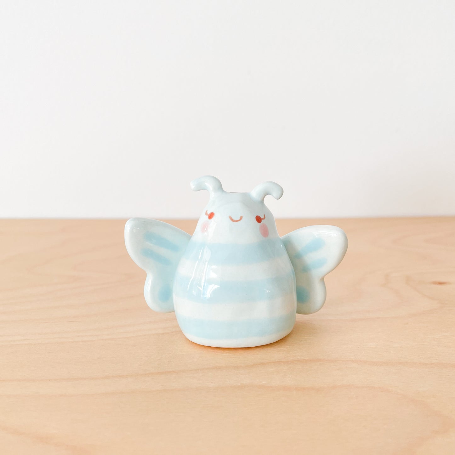 Blue Butterfly Mini Vase