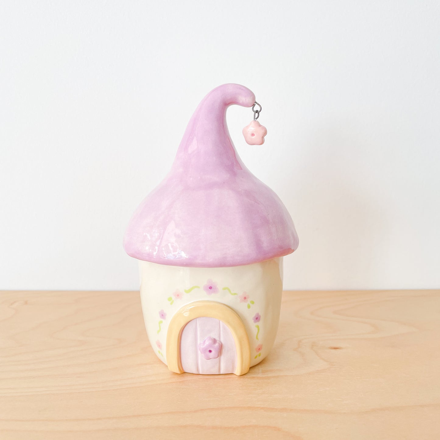 Purple Mushy Meadow Jar