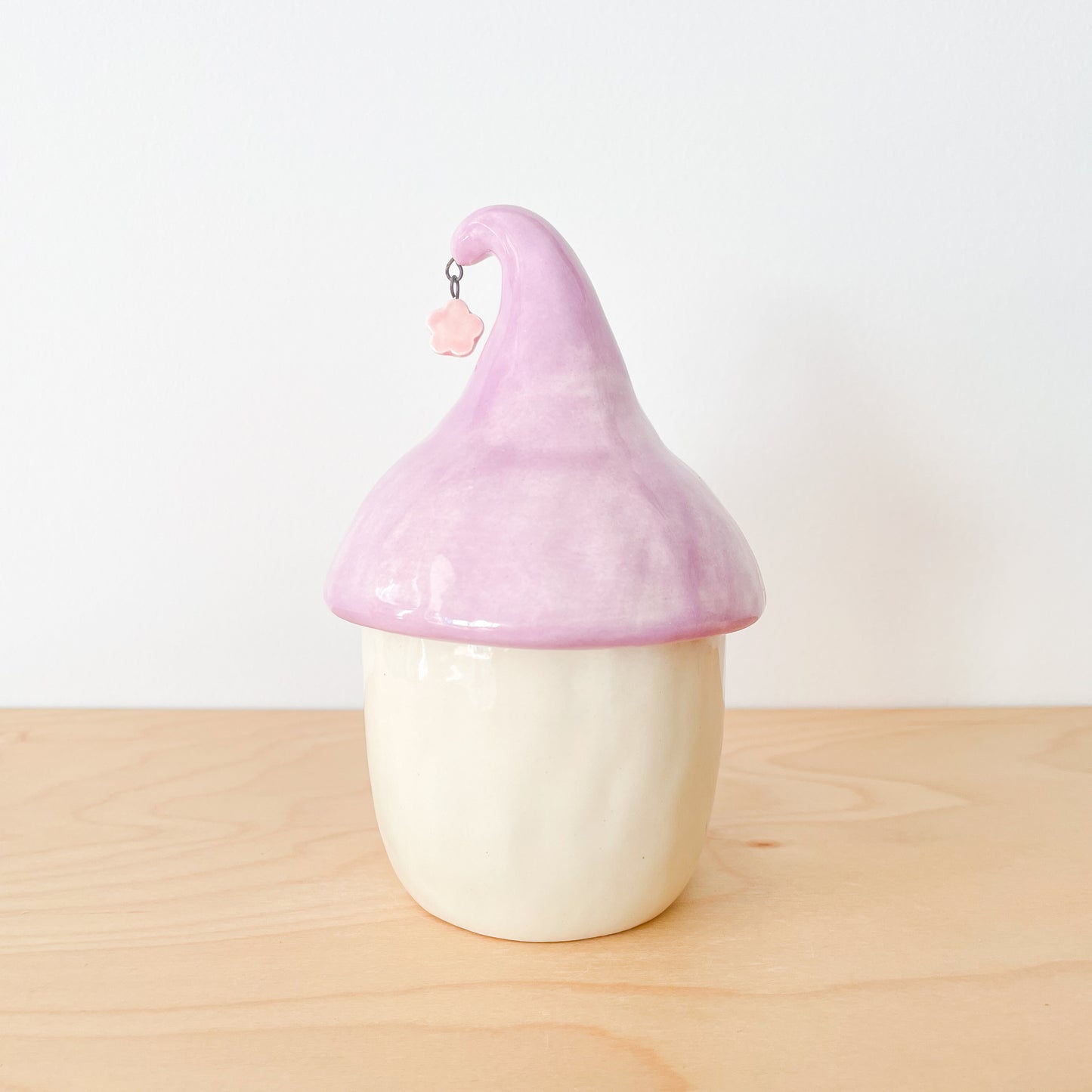 Purple Mushy Meadow Jar