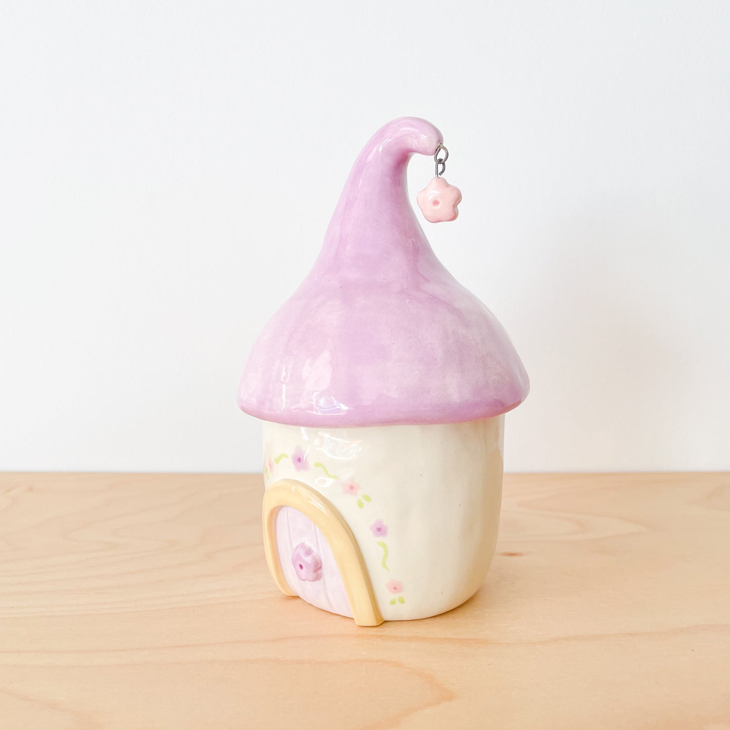Purple Mushy Meadow Jar