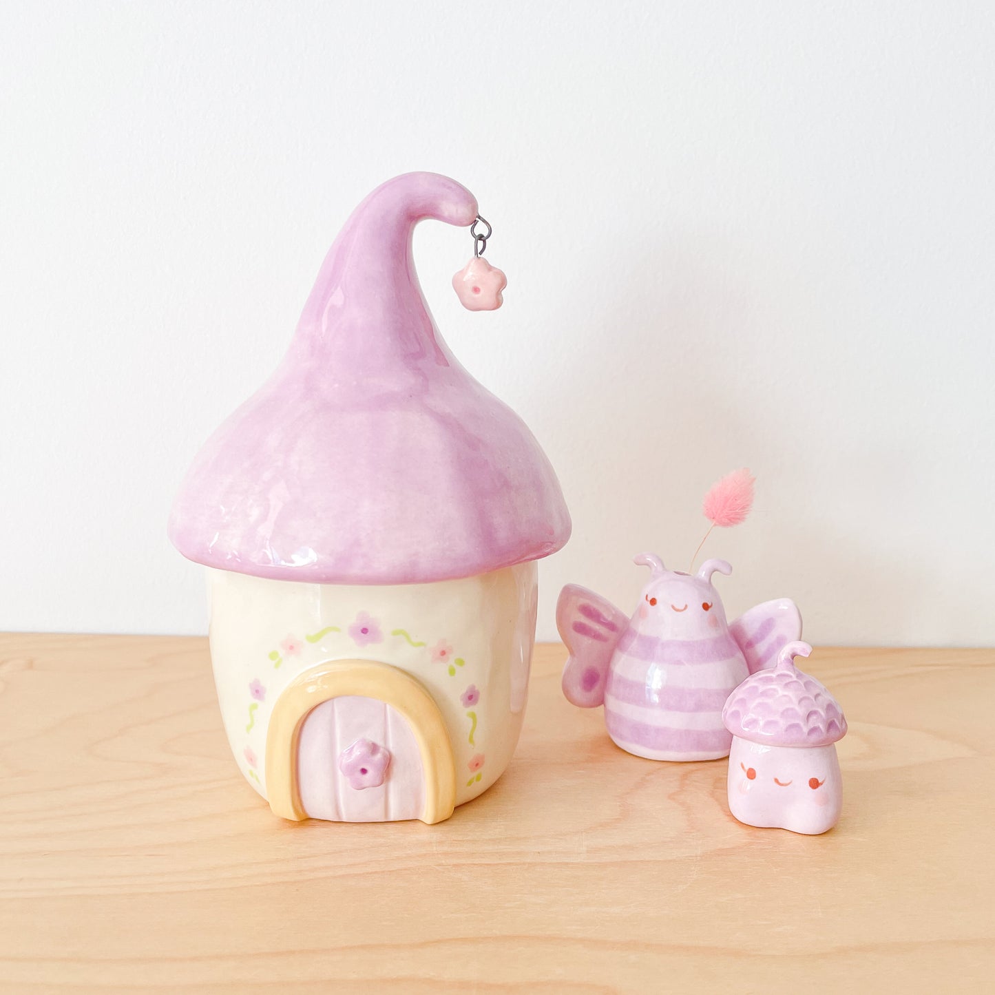 Purple Mushy Meadow Jar
