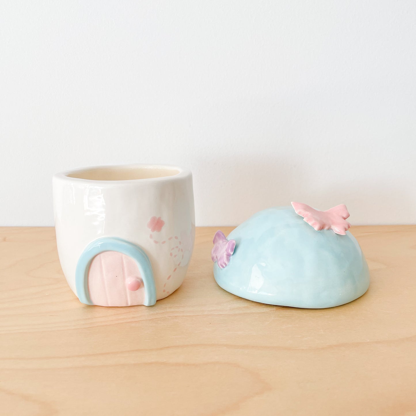 Butterfly Mushy Jar