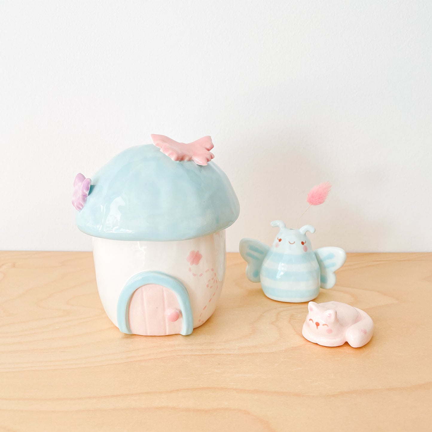 Butterfly Mushy Jar