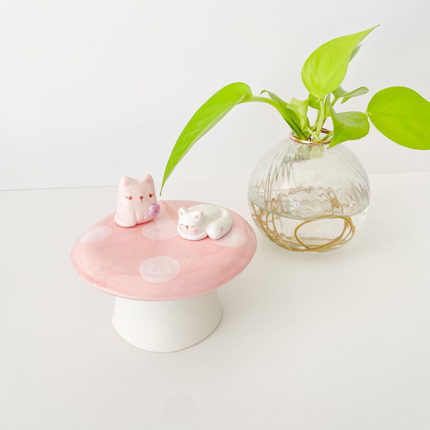 Pink Mushroom Stand