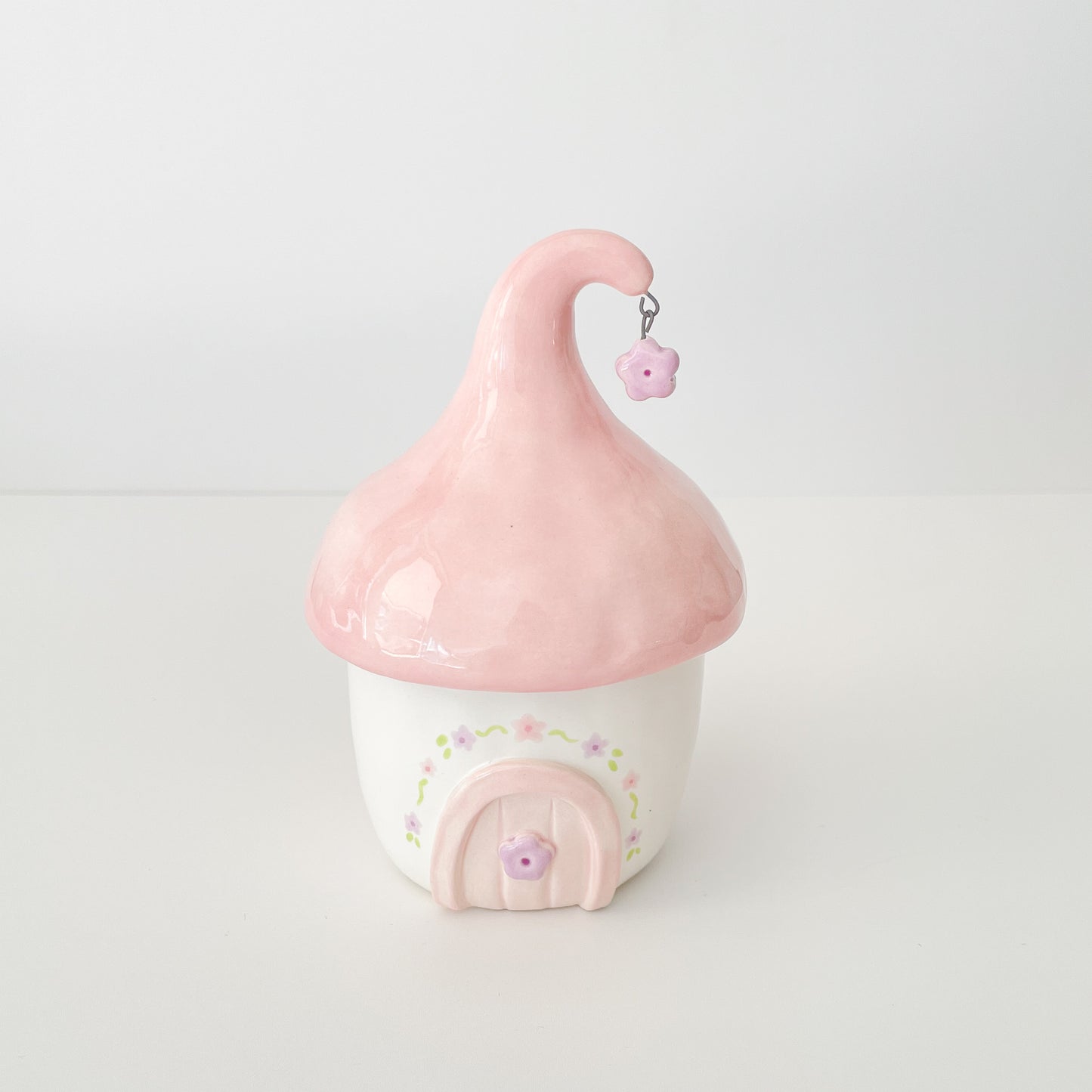 Pink Mushy Meadow Jar
