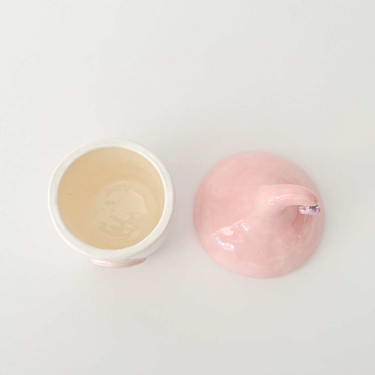 Pink Mushy Meadow Jar