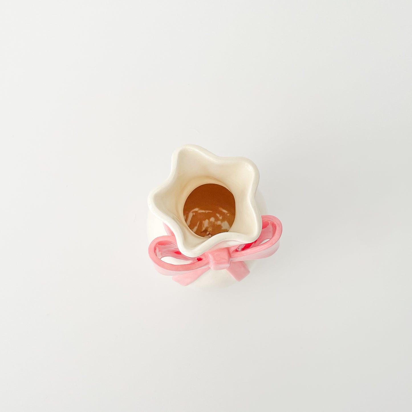 Pink Bow Vase