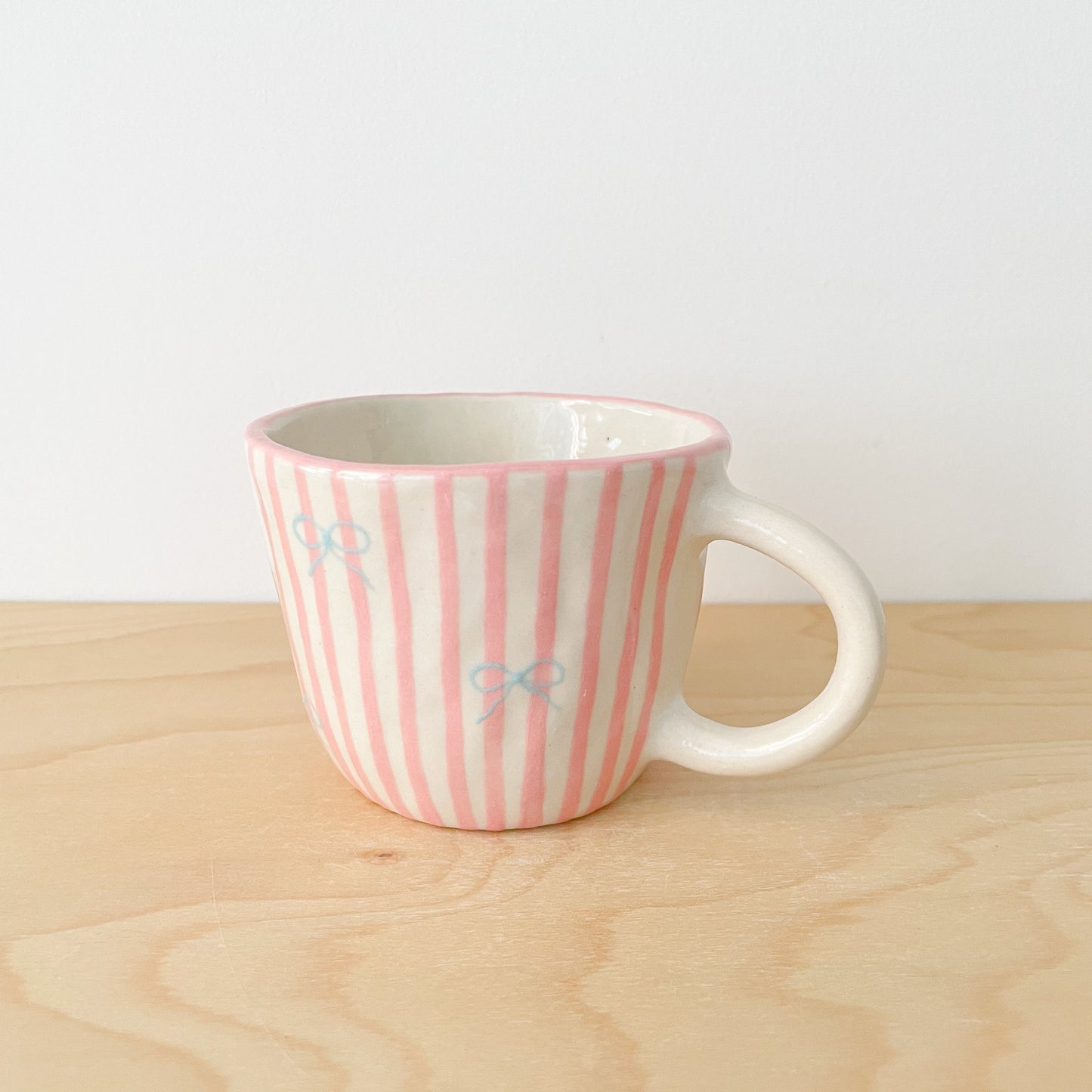 Pink Stripe Mug (Design 2)