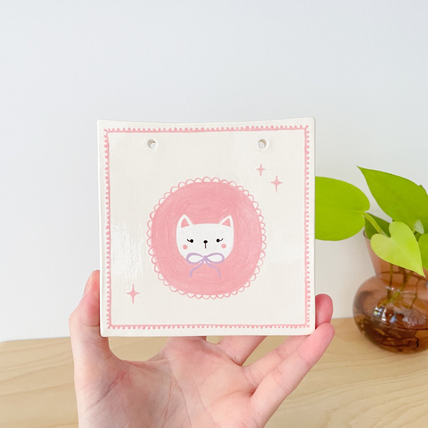 Cute Cat Wall Tile