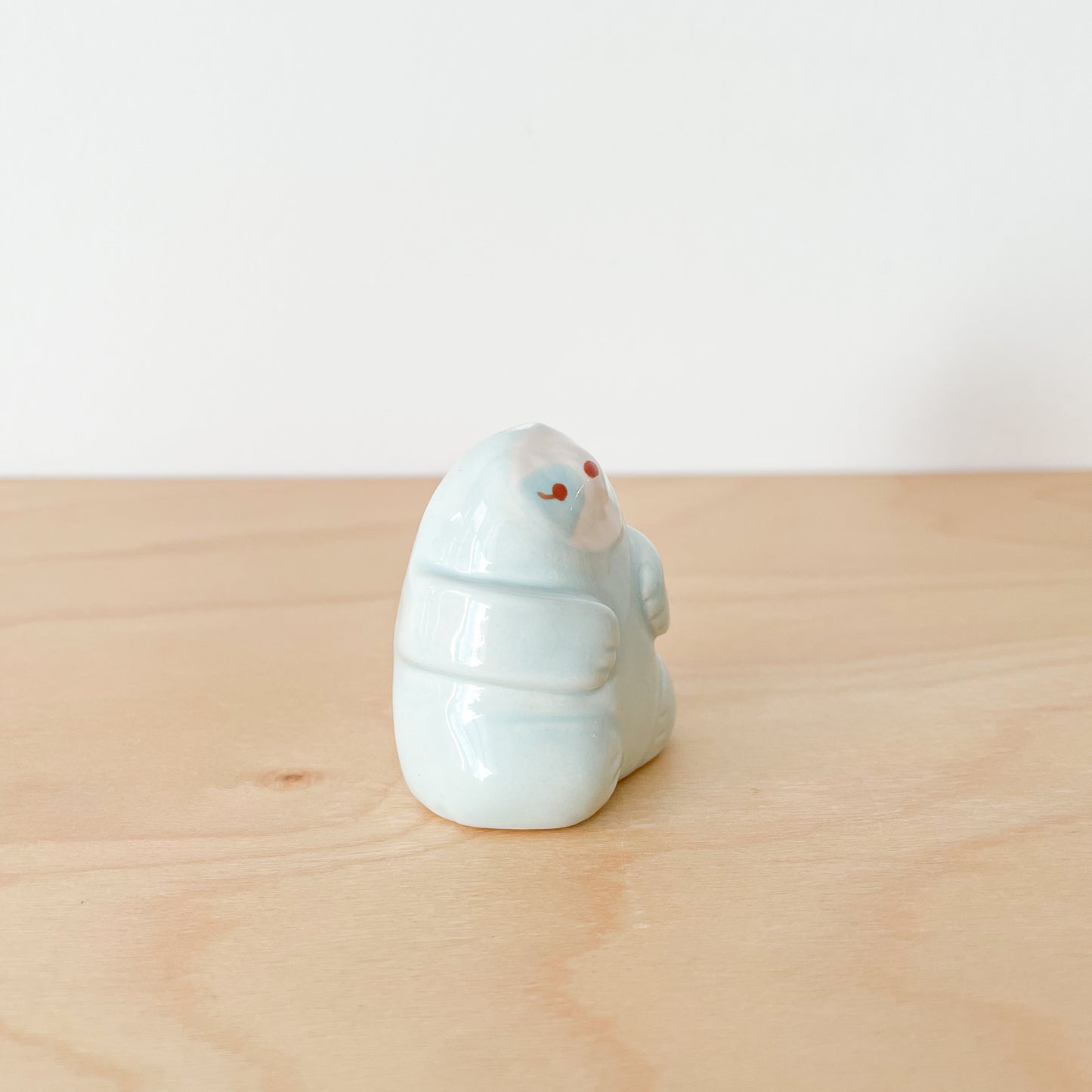 Blue Sloth Mini Vase