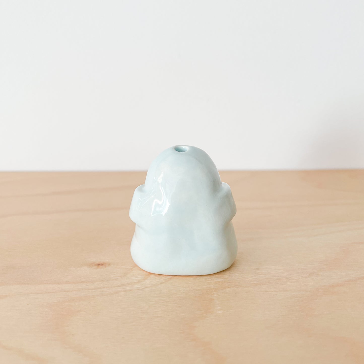 Blue Sloth Mini Vase