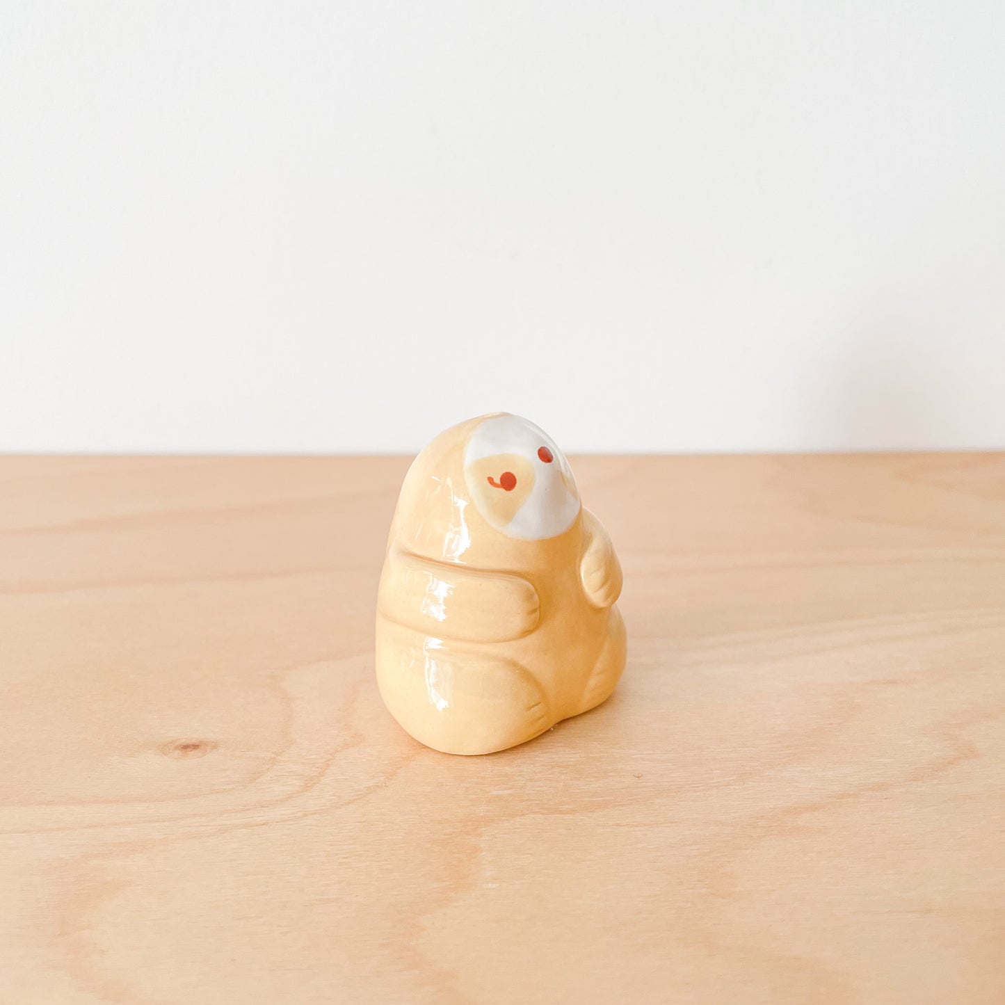 Brown Sloth Mini Vase