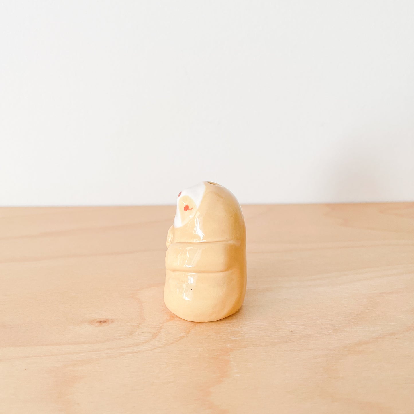 Brown Sloth Mini Vase
