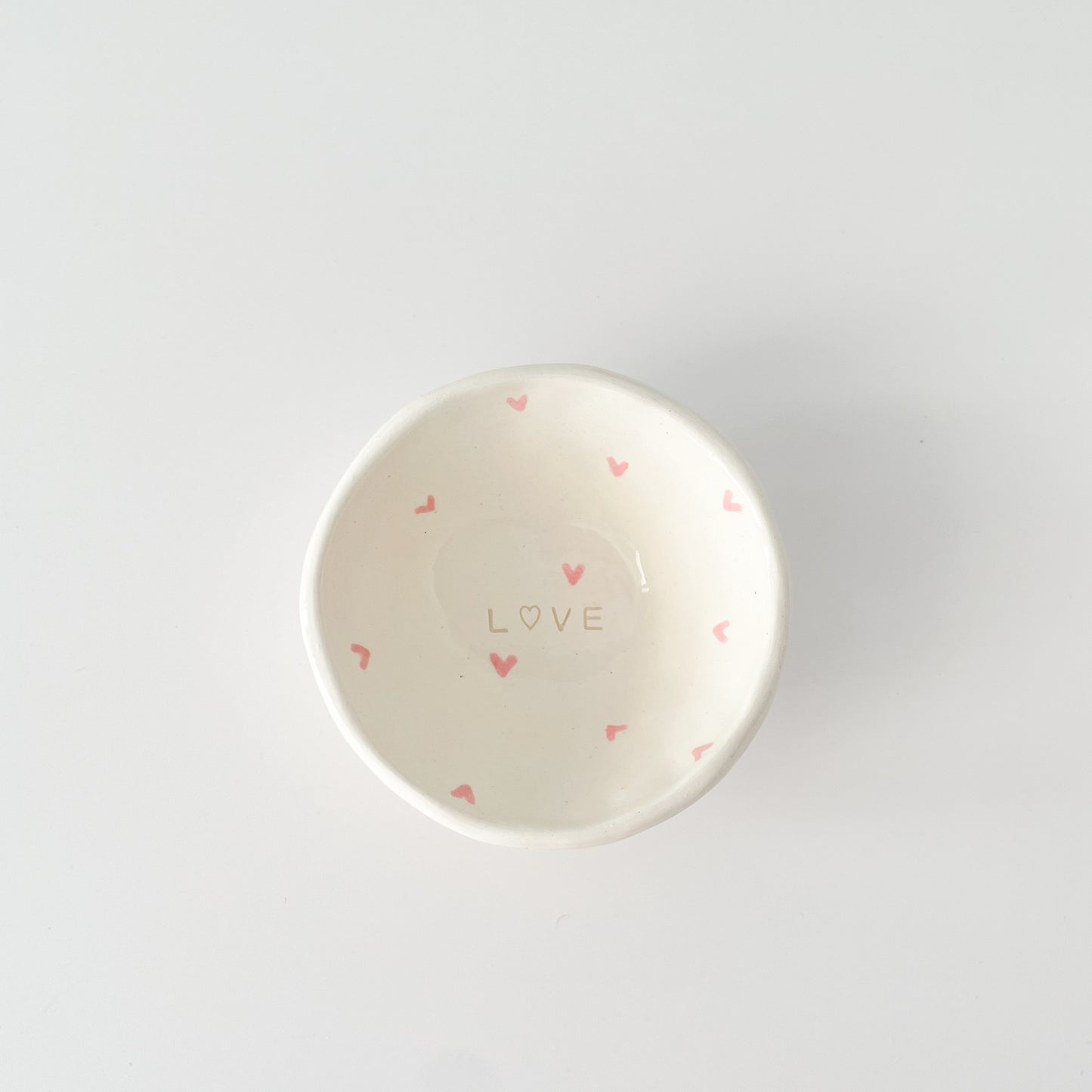 Pink Love Trinket Dish