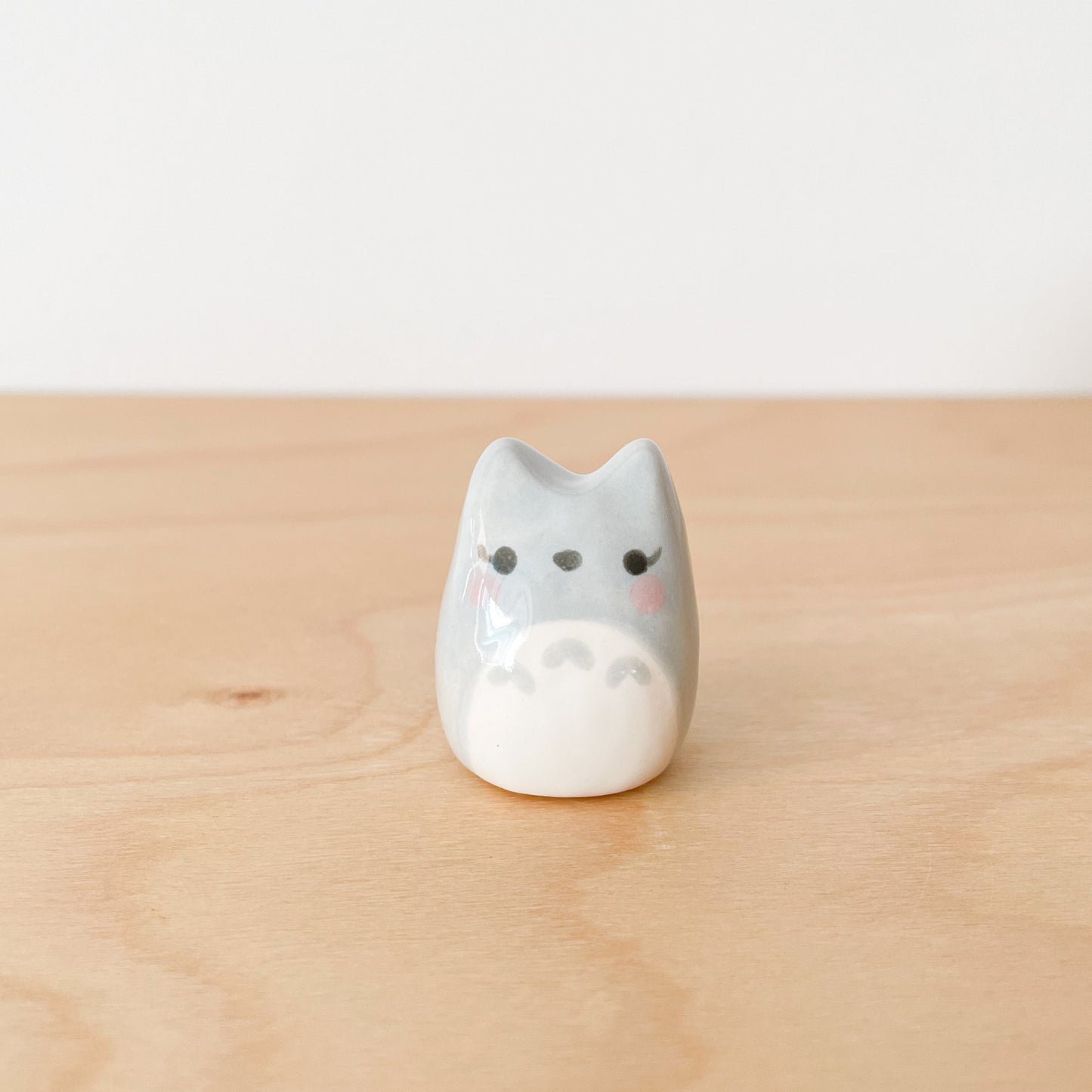 Grey Totoro Desk Pal