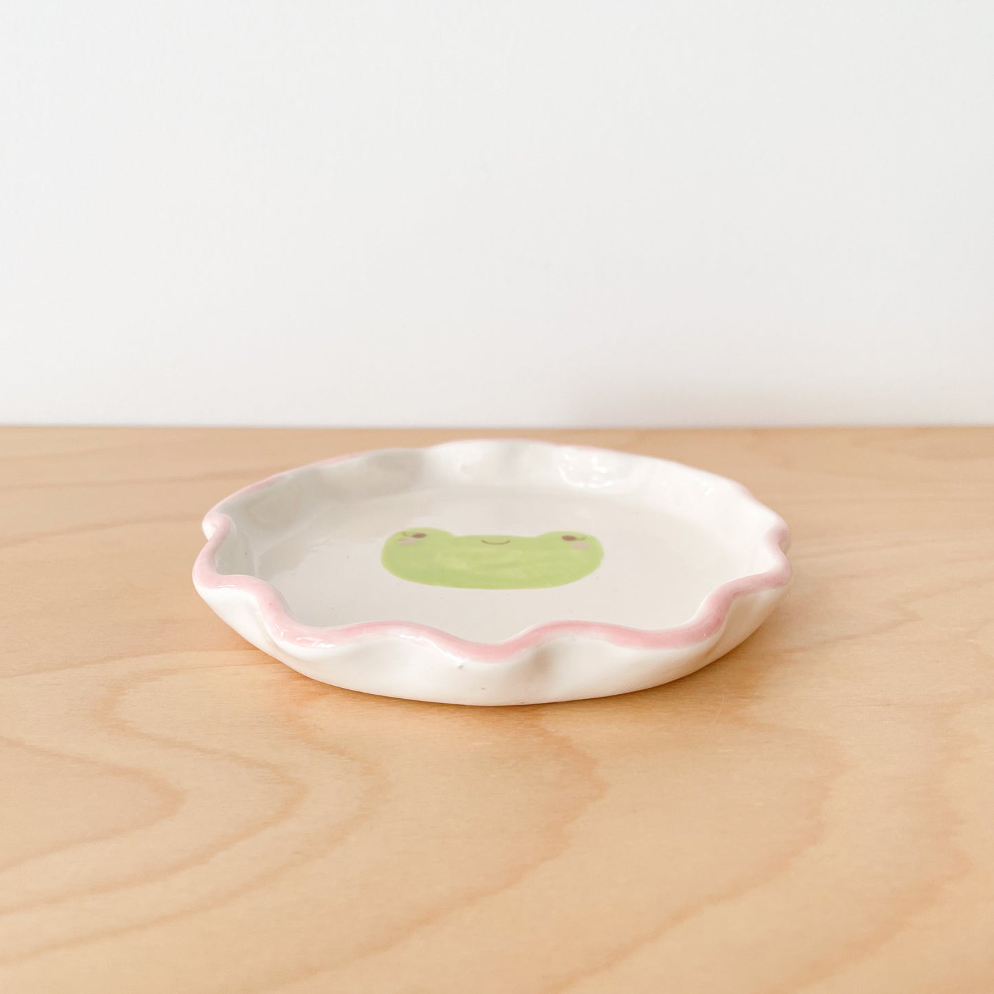 Rosy Frog Trinket Dish