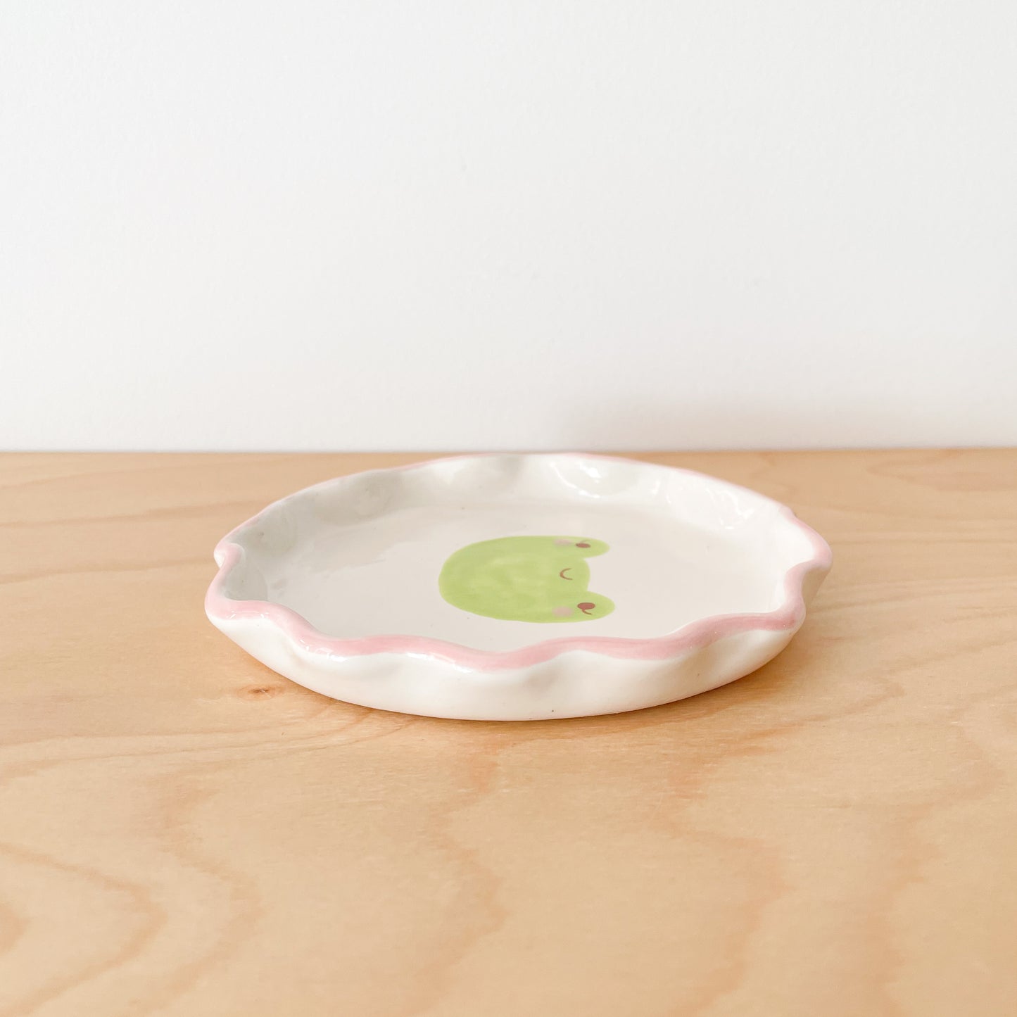 Rosy Frog Trinket Dish