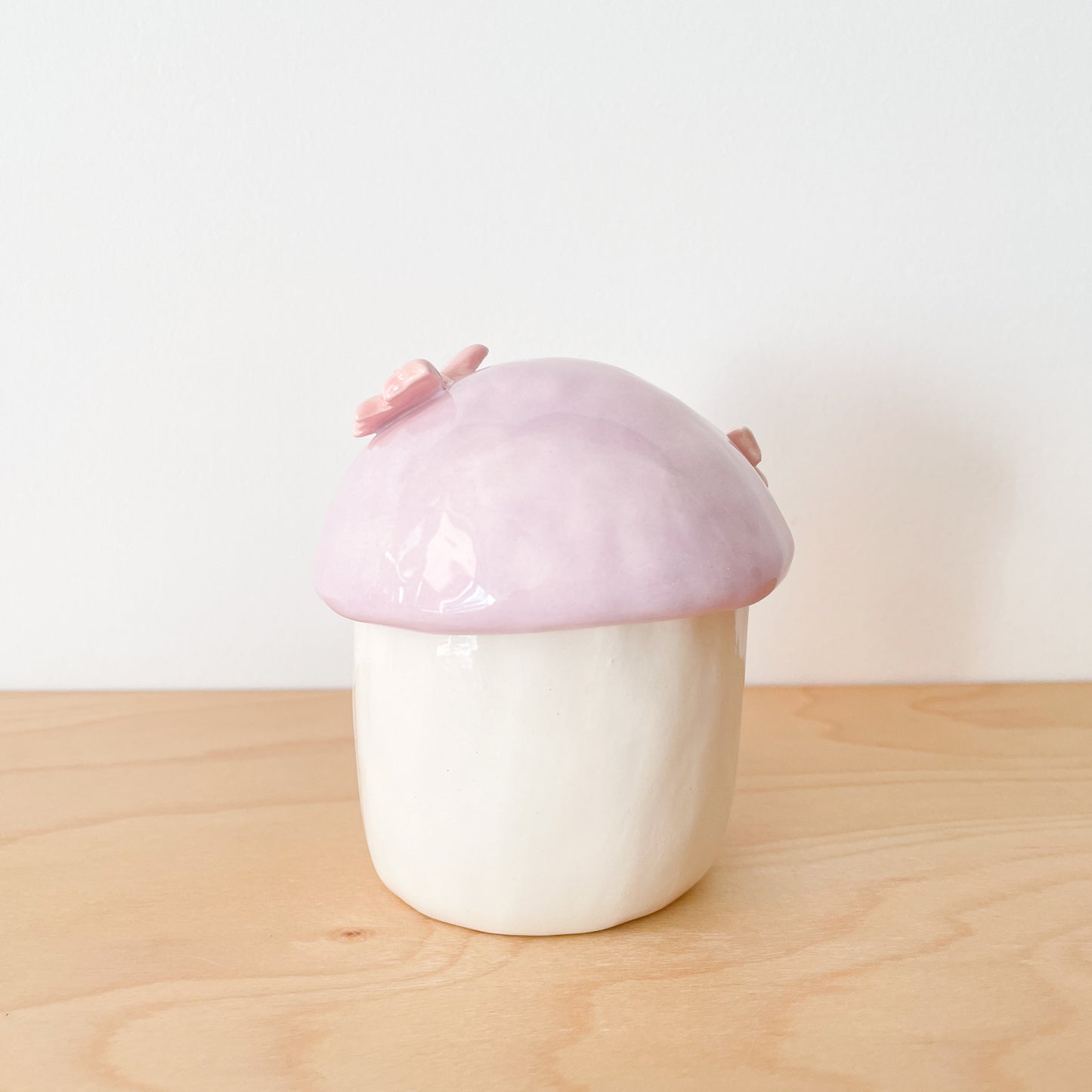 Purple Butterfly Mushy Jar