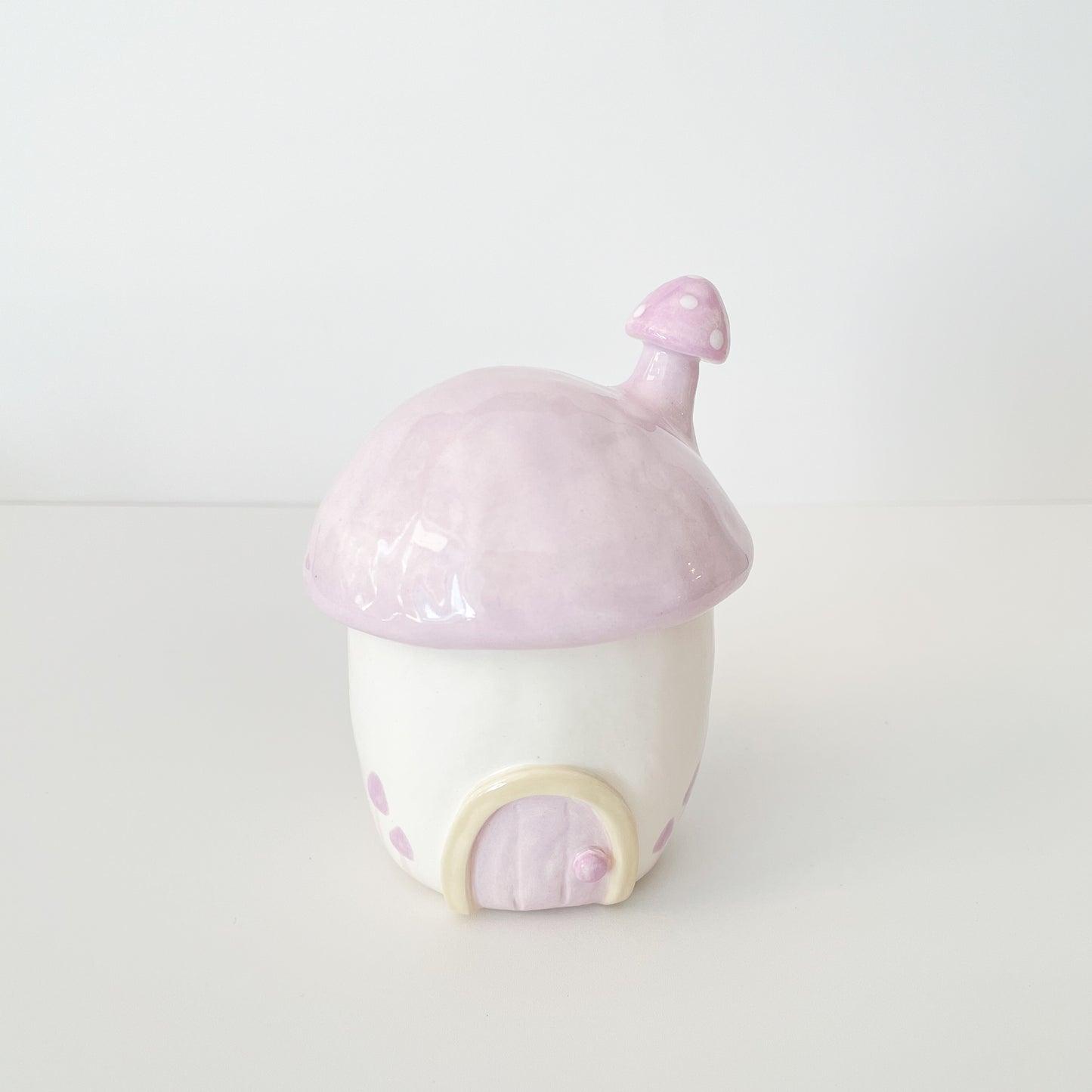 Purple Mushy Chimney Jar