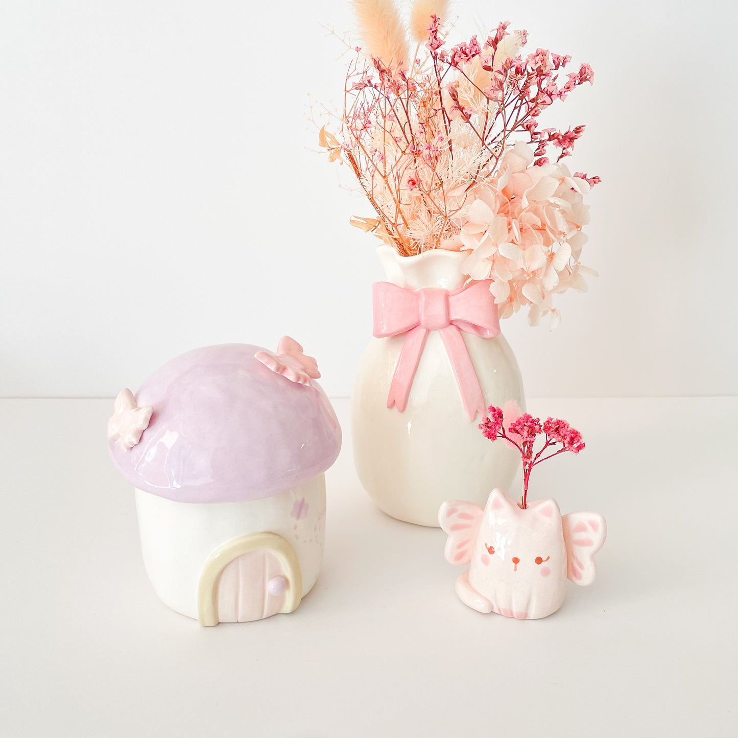 Purple Butterfly Mushy Jar