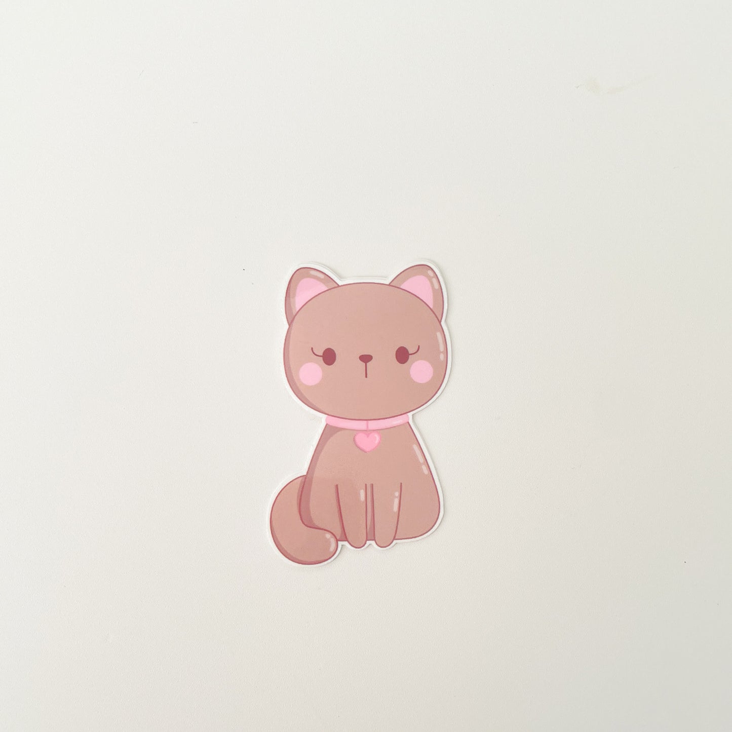 Brown Cat sticker