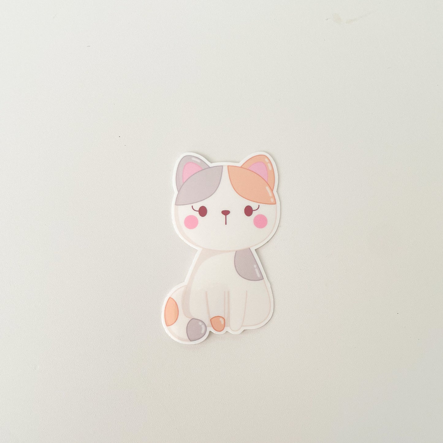 Spotty Cat sticker