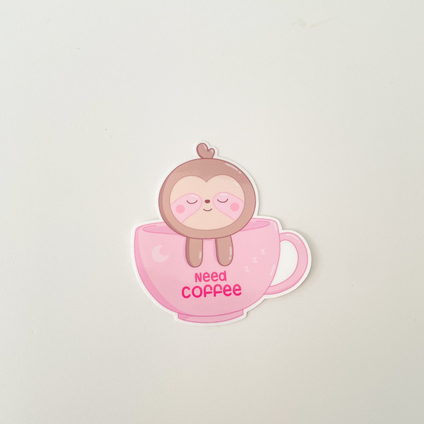 Need Coffee Sticker