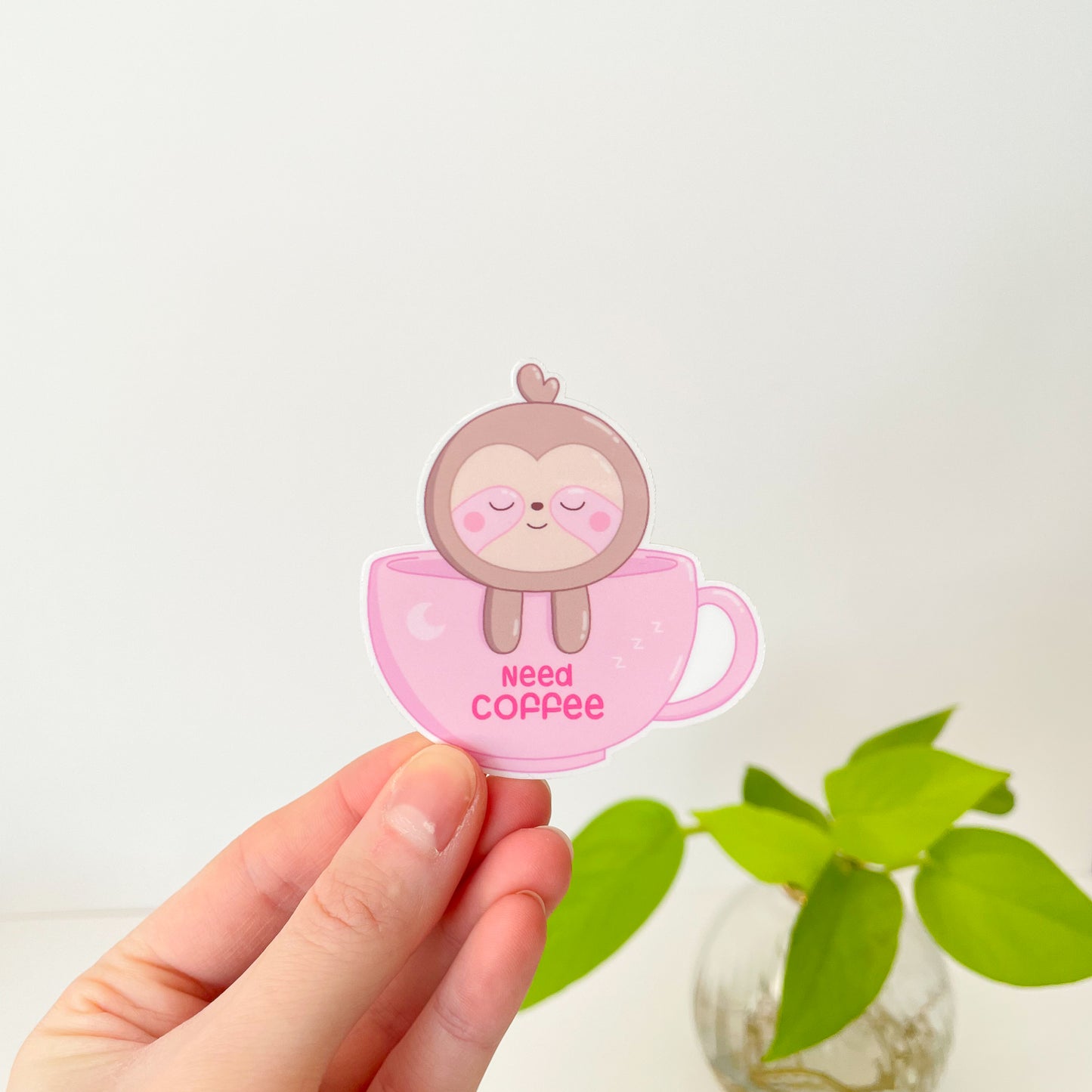 Need Coffee Sticker