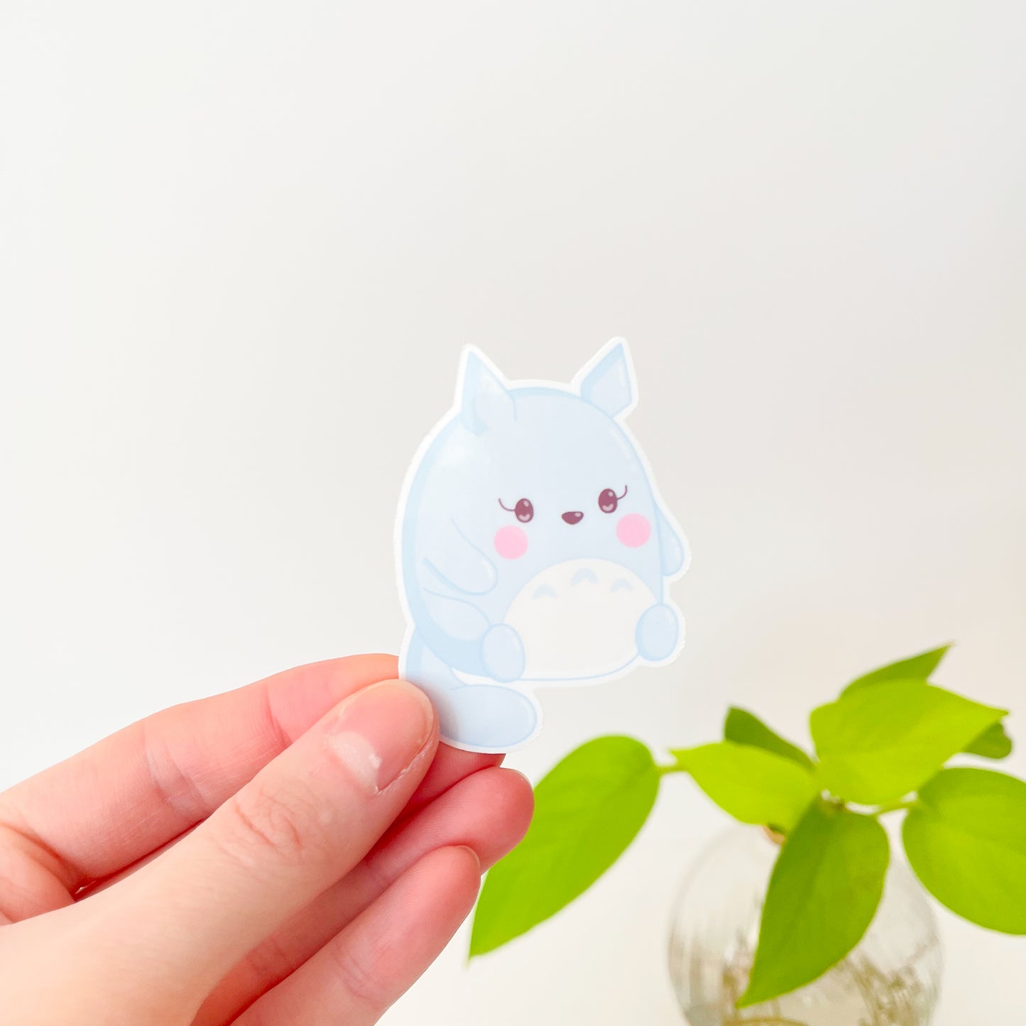 Blue Totoro Sticker