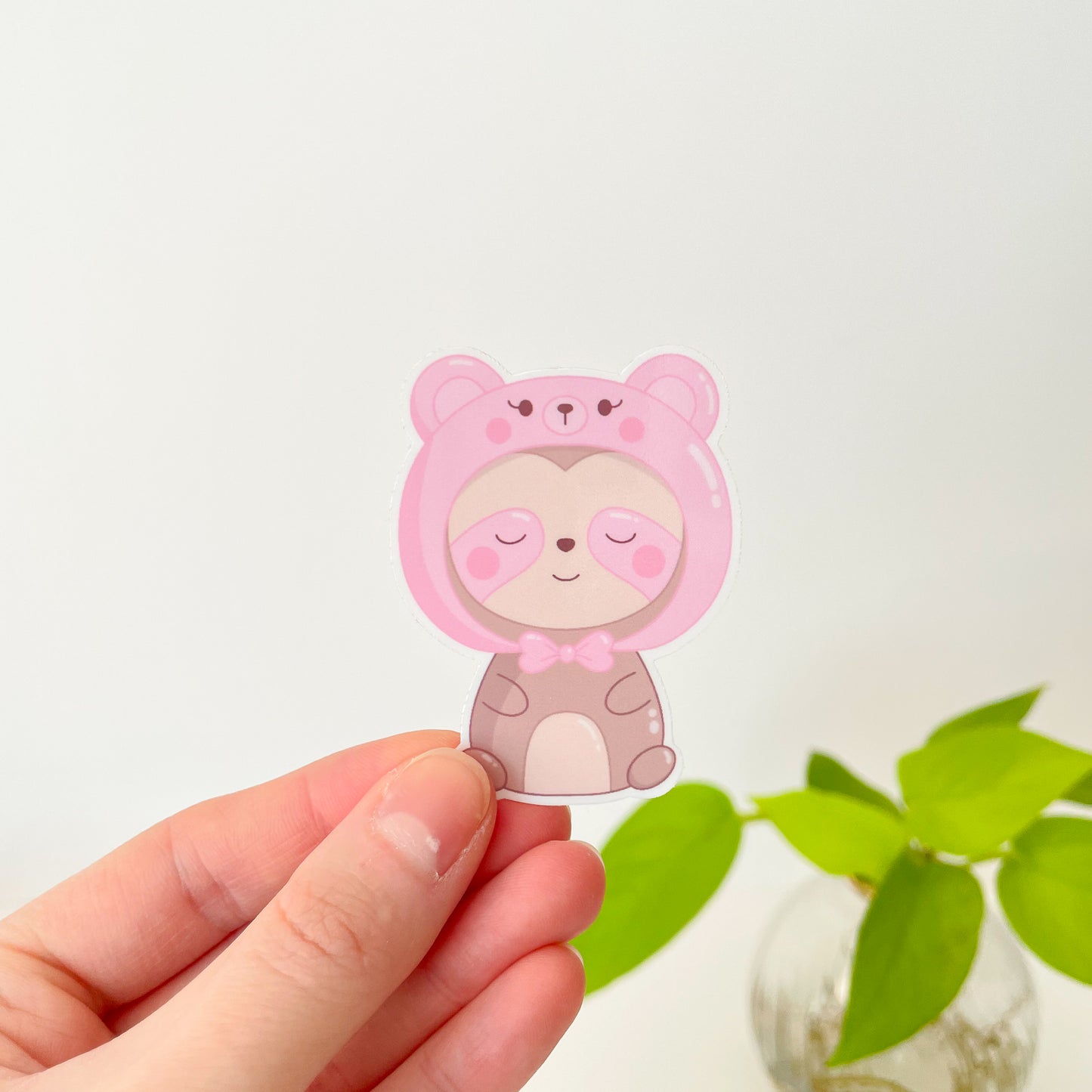 Bear Sloth Sticker