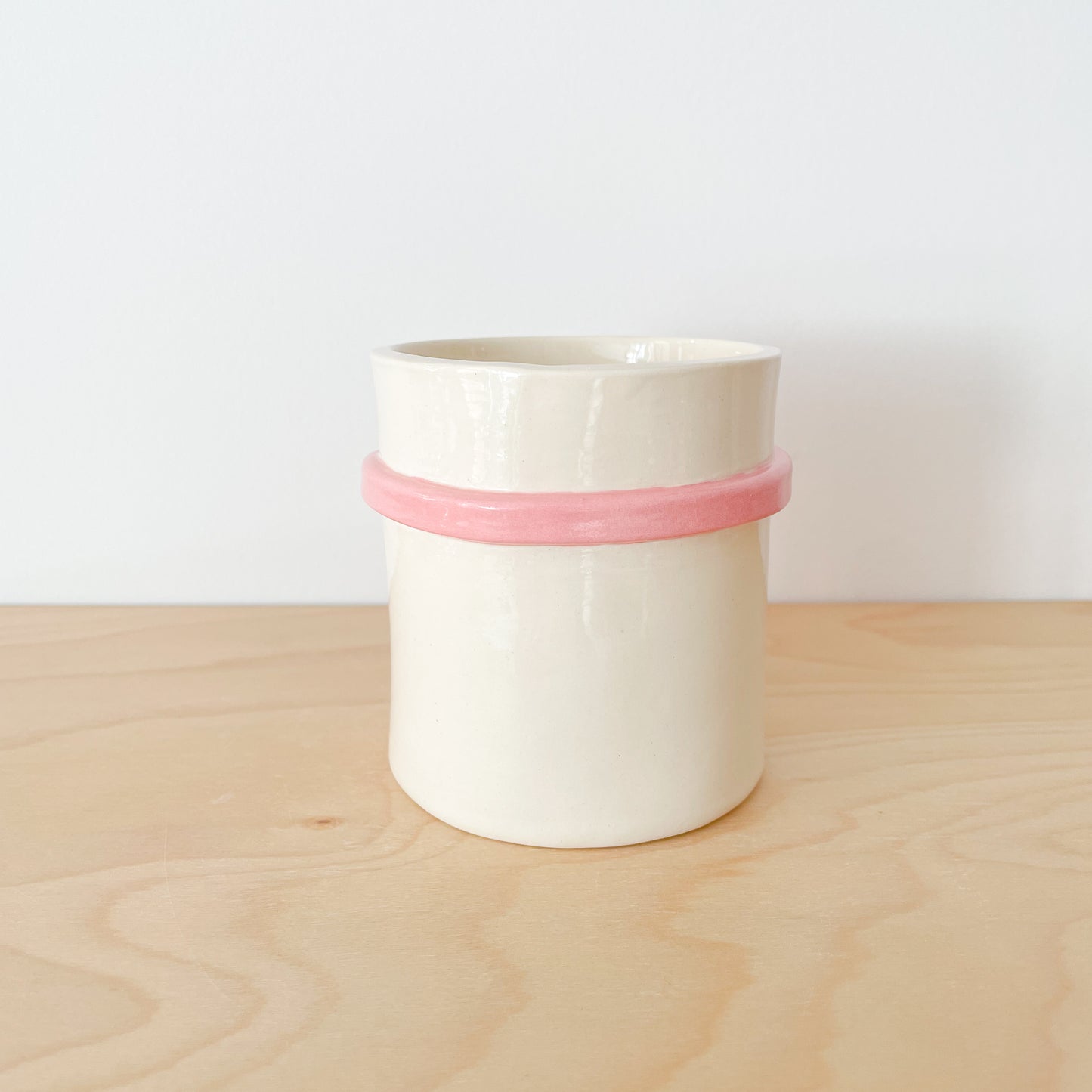 Pink Bow Stationary Holder