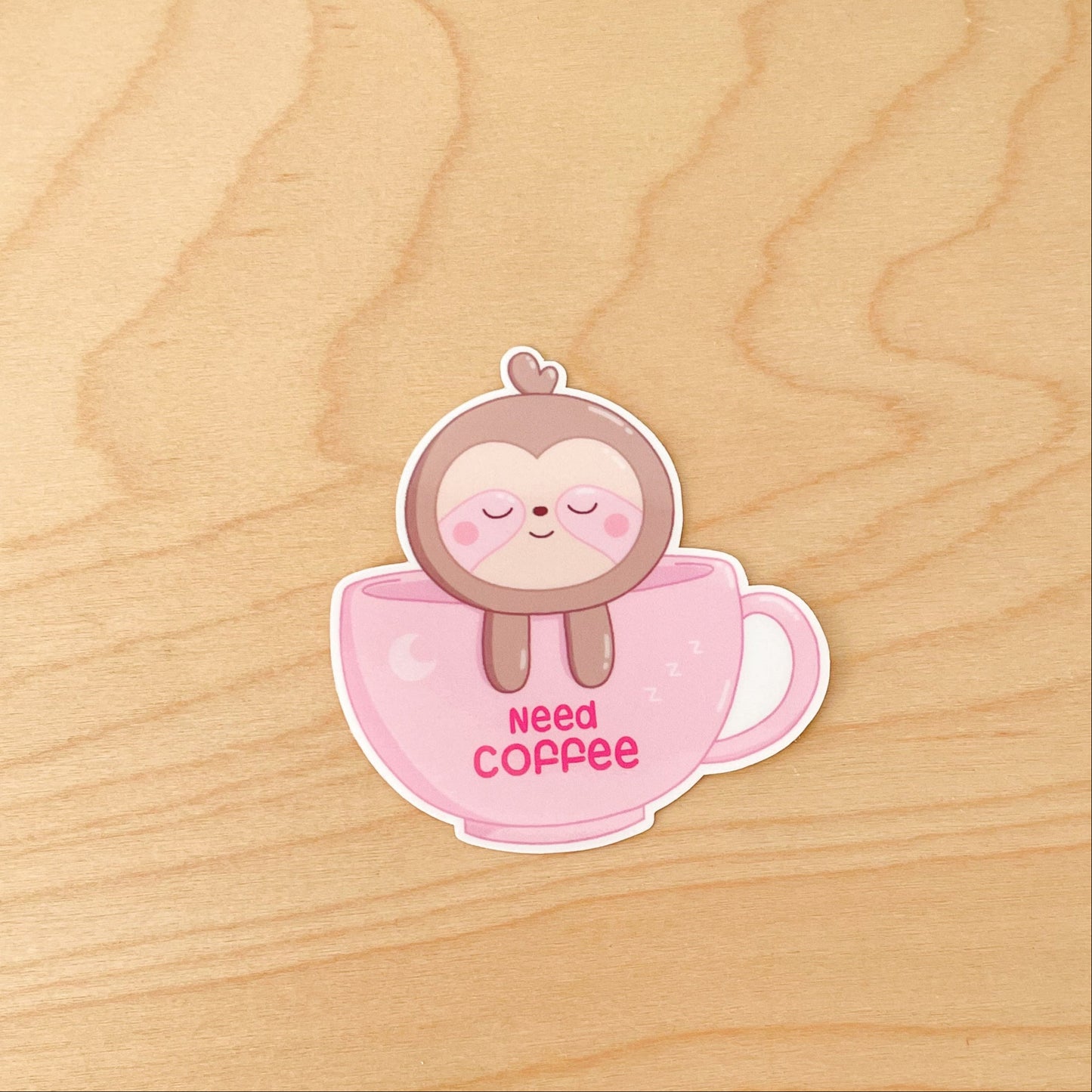 Need Coffee Sticker