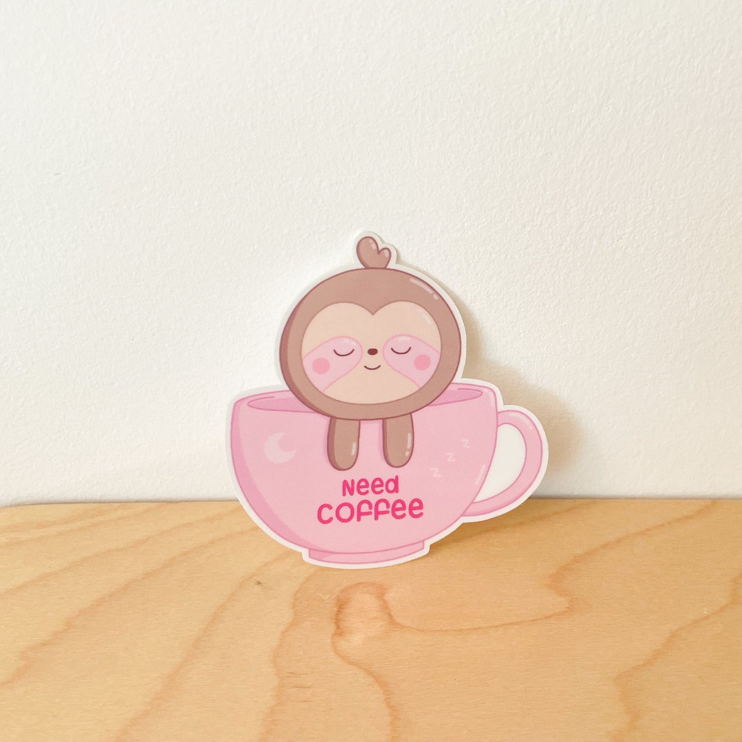 Need Coffee Sticker