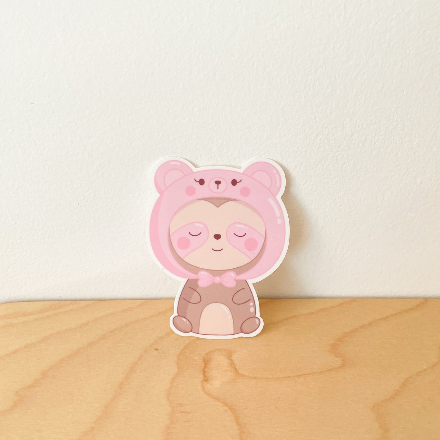 Bear Sloth Sticker