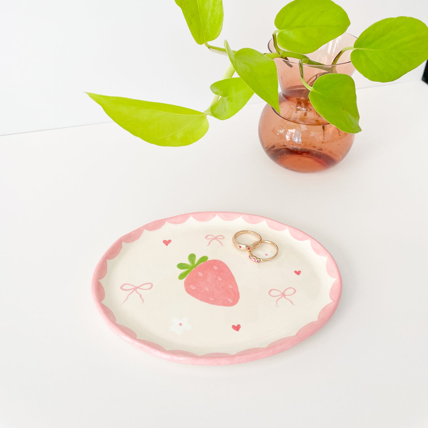 Strawberry Dreams Trinket Tray