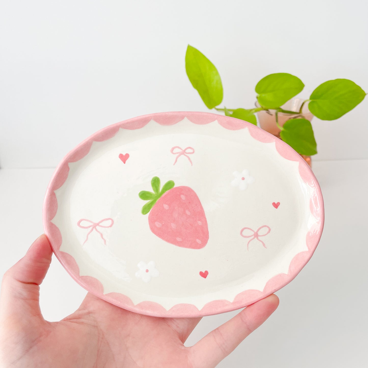 Strawberry Dreams Trinket Tray