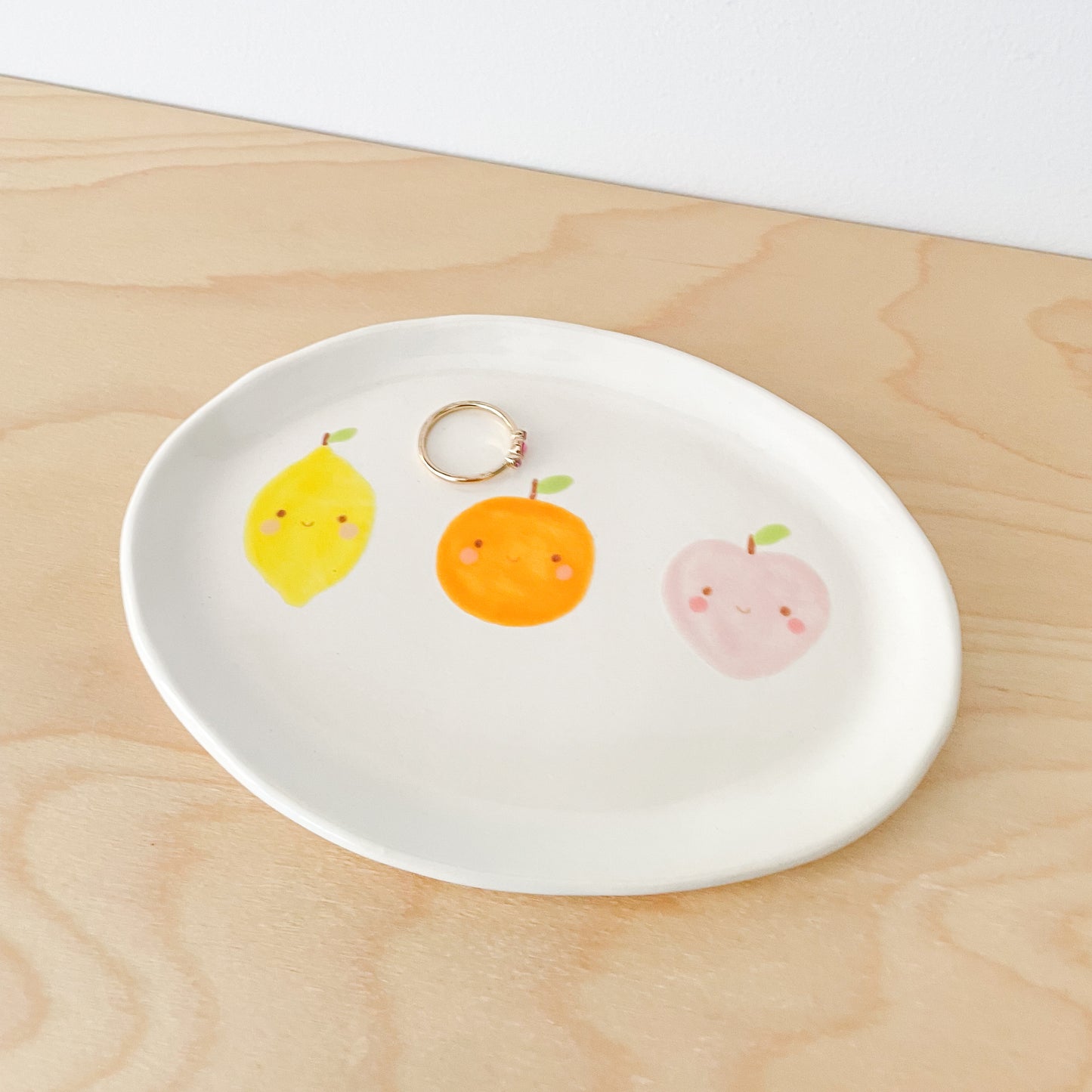 Cute Fruit Trinket Tray
