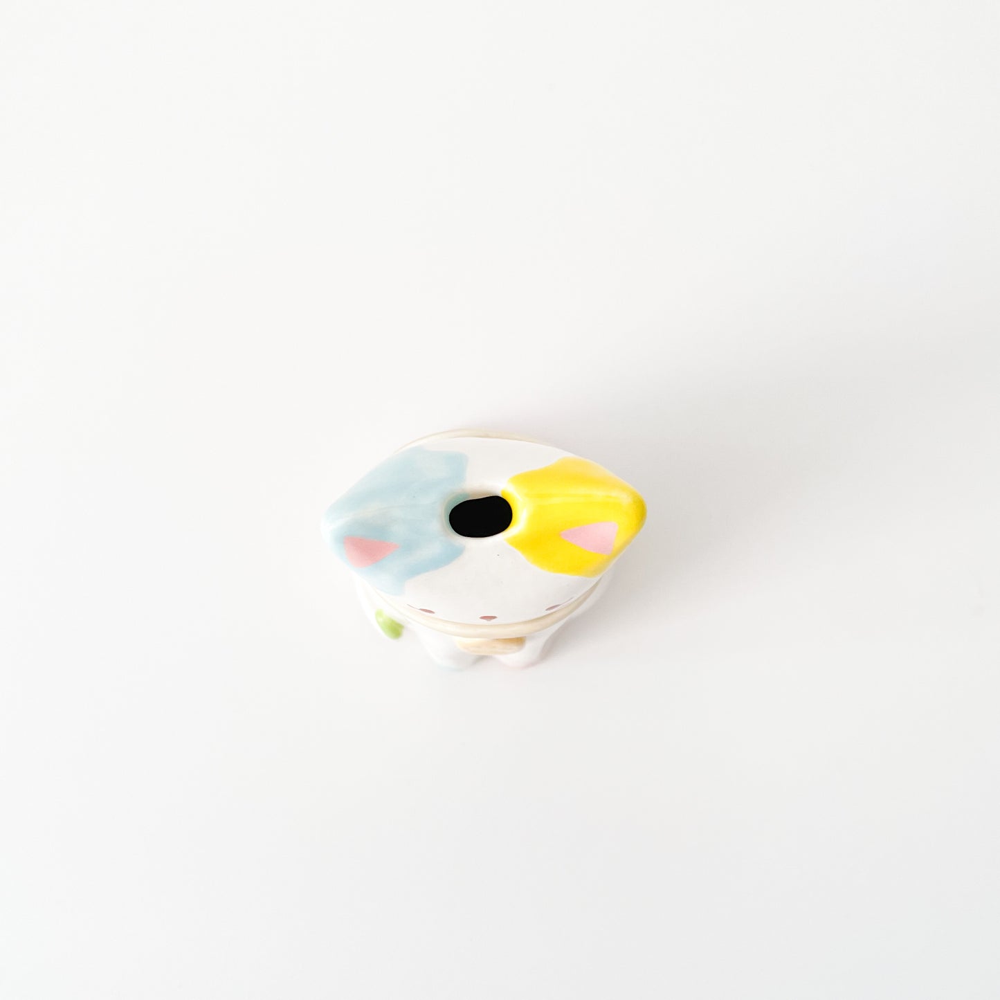 Rainbow Cat Vase