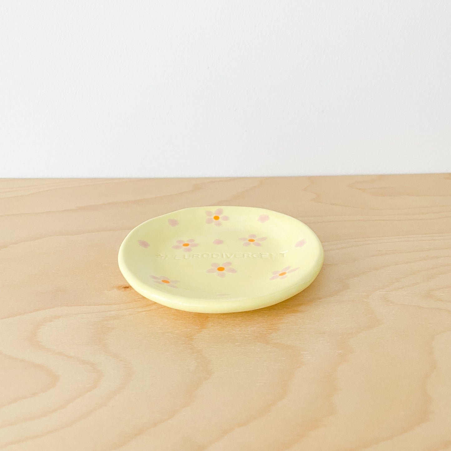 Yellow Neurodivergent Trinket Dish