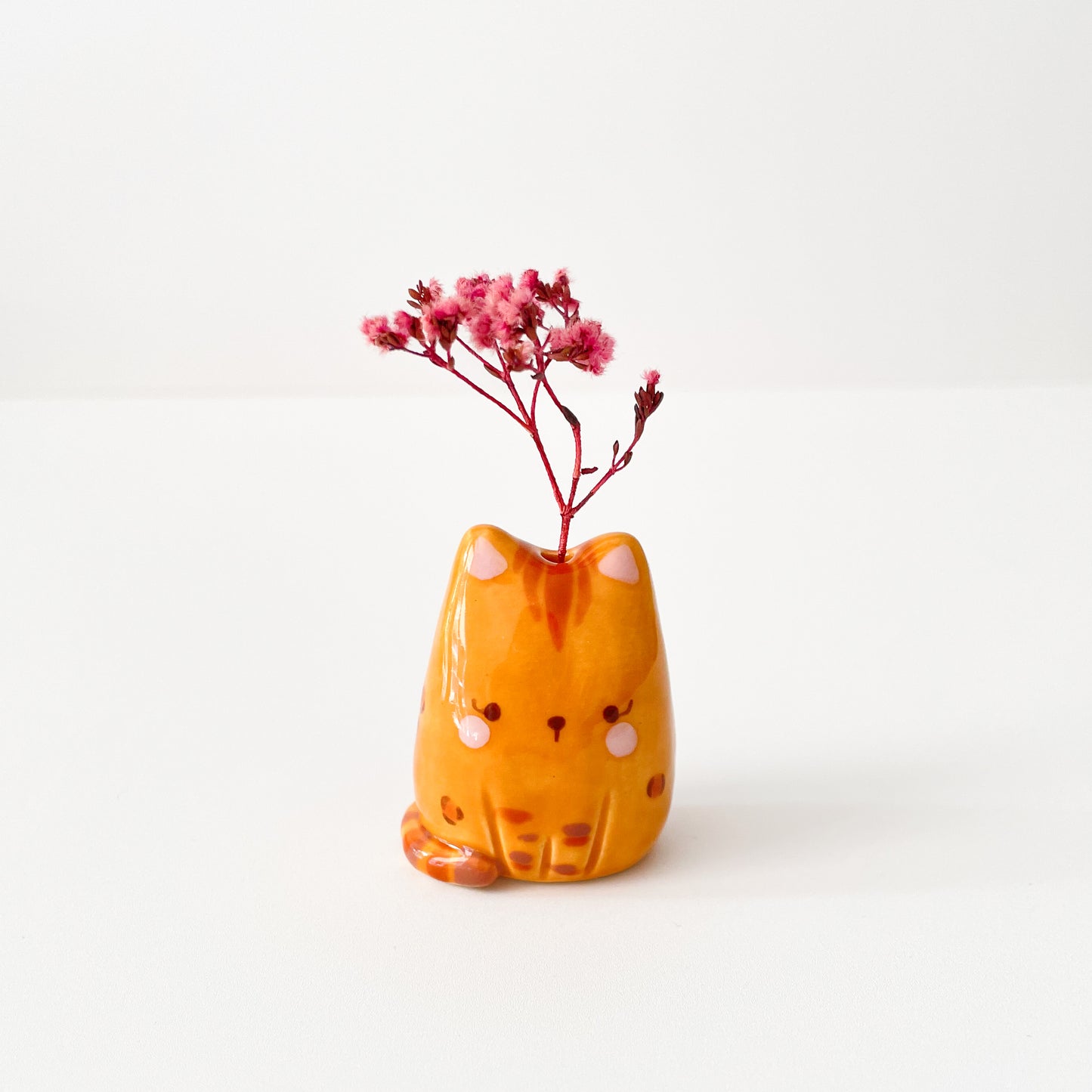 Bengal Cat Mini Vase