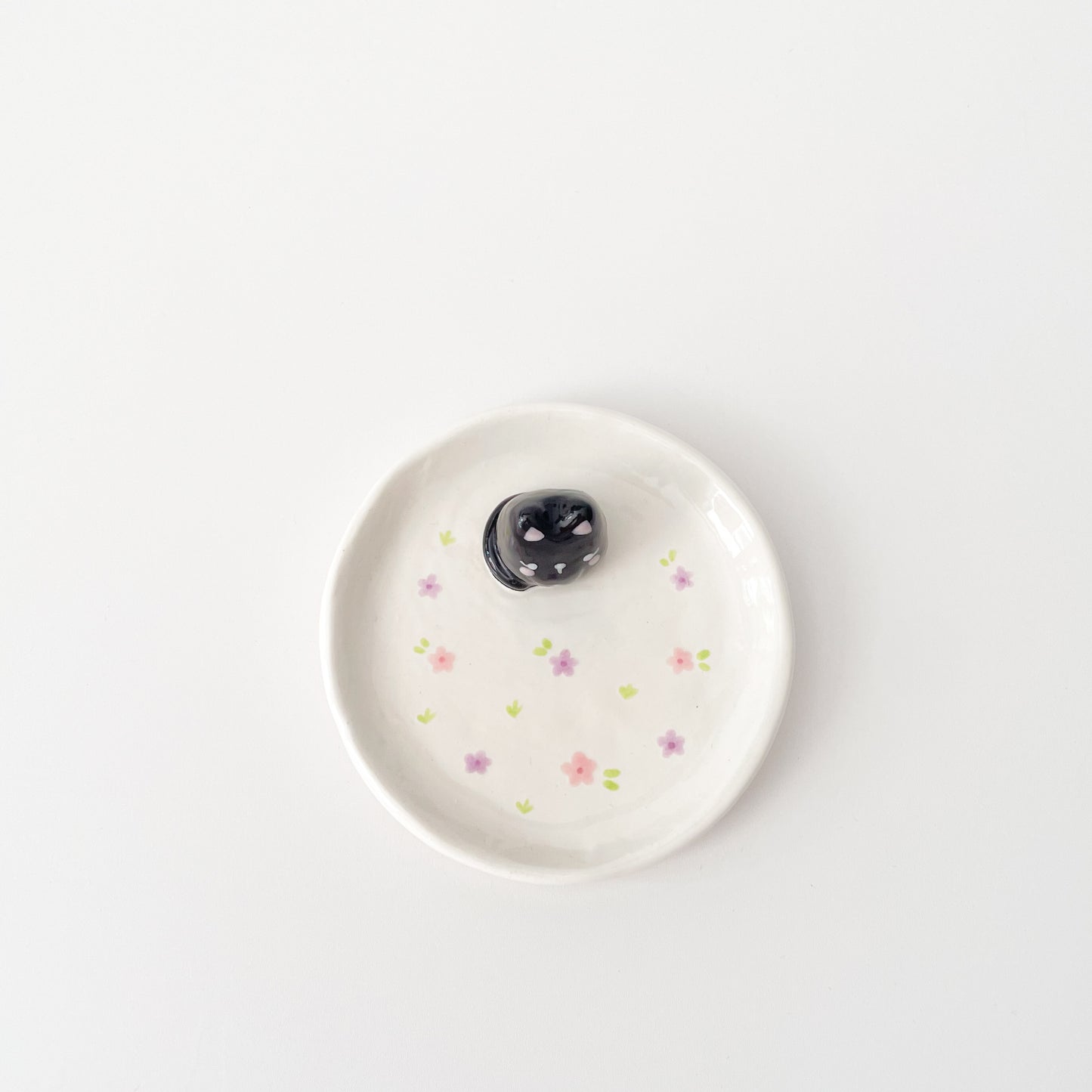 Black Cat Trinket Dish
