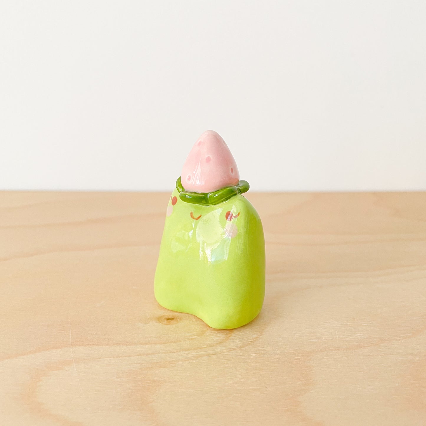 Strawberry Frog Ring Holder